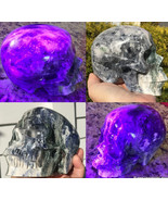 Large Hackmanite Crystal Skull Sodalite Skull Soul Healing Deep Meditation - $699.00