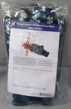 Temptations Tara Oven Safe Gloves Mitts Blue Silicone Accents new in package oop - $12.01