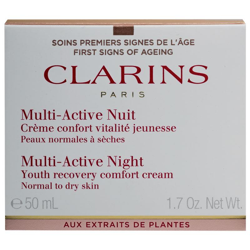 Clarins Multi Active Night Cream Normal to Dry Skin 50ml - £139.97 GBP