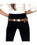 STUNNING Signed Handmade Sterling Silver Concho Belt  UNISEX SILVER WEST... - €2.670,54 EUR