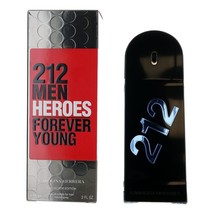 212 Heroes Forever Young by Carolina Herrera, 3 oz EDT Spray for Men - £66.39 GBP