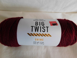 Big Twist Shine Merlot Dye lot 34/7128 - $5.99