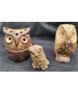 J and JO Owl  Made in France + Owl incense burner + Soapstone ? Owl - $19.95