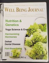 Well Being Journal Jul Aug 2017 USA Nutrition &amp; Genetics - $7.59