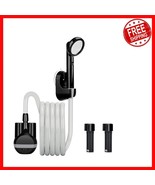 Battery-Powered Outdoor Shower Pump with Multi-Settings - Ideal for Camping - $57.41