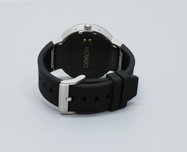 Movado Connect 3660016 Smartwatch 46.5mm Silver Case w/ Black Band (good) image 5