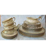 Haviland & Co Limoges Yale Place Setting for 3 Plus Extras Total 21 Pieces - $87.90