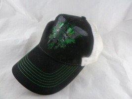 Irish Skeleton Wings Green St. Patty&#39;s Patricks Day Hat Mesh Cap Black O... - £11.73 GBP