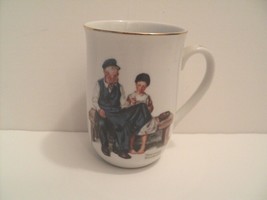 Norman Rockwell Museum 1982 Vintage The Lighthouse Keeper&#39;s Daughter China Cup - £4.42 GBP