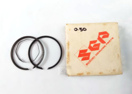 Suzuki AS50 MT50 (&#39;73) TS50 (&#39;71-&#39;74) RV50 (&#39;81-&#39;83) F50 Piston Ring O/S... - £11.32 GBP