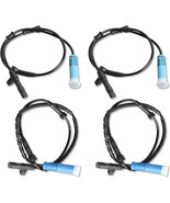 4 PCS Front and Rear ABS Wheel Speed Sensors Compatible for 2002 2003 20... - $98.51 CAD