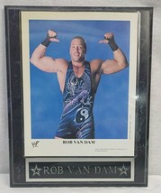 Rob Van Dam RVD official 2001 WWF promo P-723, mint, WWE, original Framed name  - £18.67 GBP