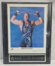 Rob Van Dam RVD official 2001 WWF promo P-723, mint, WWE, original Framed name  - £18.70 GBP