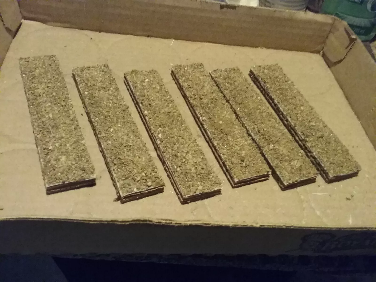 HO scale stone loads for Bowser/Stewart GS 40 ft gondola - Handmade Set ... - $6.00