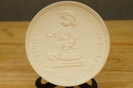 Vintage Germany Hummel Goebel Collectors Club Member Porcelain Medallion... - $12.86