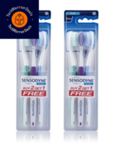 Sensodyne Sensitive Toothbrush Soft 3 Count (Pack of 2), Assorted  - £14.49 GBP