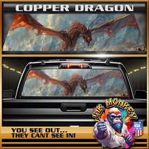 Copper Dragon - Truck Back Window Graphics - Customizable - £46.37 GBP+