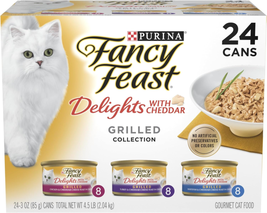 Delights with Cheddar Grilled Chicken, Turkey or Whitefish and Cheddar Cheese Fe - £23.34 GBP+