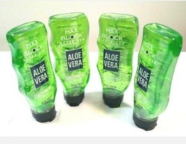4 Aloe Vera Gel Max Block After Sun Skin Care  9.7 OZ   639277762474 - £19.56 GBP