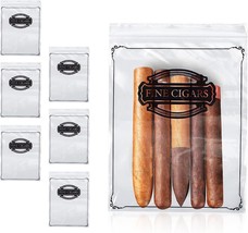 Poly Zipper Cigar Bag 8 x 10, 1000 Fine Clear Plastic Bags for Cigars, 2... - $126.17