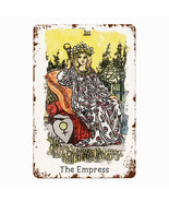 Tin Sign Of The Empress Tarot Card • Major Arcana Waite Vintage Metal Print - $37.40