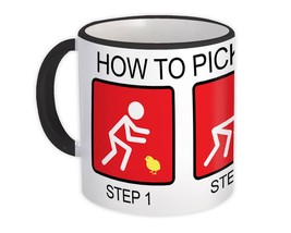 How to Pick Up Chicks : Gift Mug Fun Sarcastic Valentines Man Men - £12.50 GBP