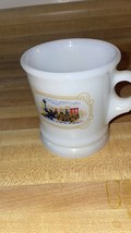 Vintage Avon Lionel Steam Engine Train Coffee Mug - Milk Glass Cup w/Smo... - $9.37