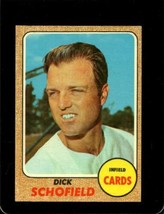 1968 Topps #588 Dick Schofield Vg+ Cardinals *X59440 - £9.48 GBP