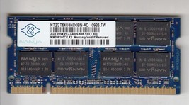 GETAC 541381440033 NT2GT64U8HD0BN-AD 2GB DDR2 SODIMM PC2-6400 800MHZ - NEW! - $5.48