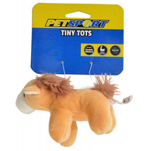 Petsport Tiny Tots Barn Buddies Dog Toy: Durable Plush Playmates with Squeaker - £4.65 GBP+