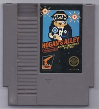 Vintage Nintendo Hogan&#39;s Alley Video Game NES Cartridge VHTF Rare - $15.00