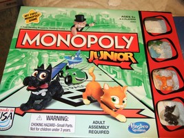Monopoly Junior Game  - Board Game - $12.50