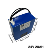 24V 20Ah Lithium Li-ion Ebike Battery Pack Electric Bicycle Wheelchairs ... - $142.48
