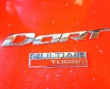 14-16 Dodge Dart  MULTIAIR TURBO CHROME EMBLEM BADGE FOR TRUNK LID OEM  ... - $22.49