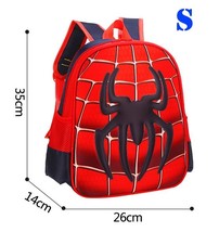 Children 3D Cute Spiderman Design Backpack boys Primary school bag kids Kinderga - £52.58 GBP