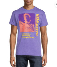 John Carpenter&#39;s HALLOWEEN Good Scare T-Shirt, Purple, Size XL 46-48 NWT - £14.92 GBP