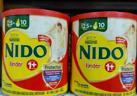 2X Nestle Nido Kinder Leche En Polvo - 2 Botes 360g c/u - Envio Gts - $37.99