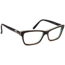 Gucci Eyeglasses GG 3562 LA2 Havana on Green Butterfly Frame Italy 53[]1... - £239.79 GBP