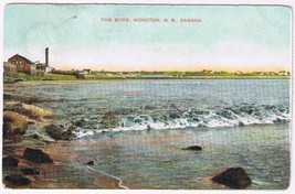 New Brunswick Postcard Moncton Tidal Bore Early 1900s - £1.69 GBP