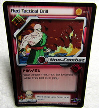 2001 Score Unlimited Dragon Ball Z DBZ CCG TCG Red Tactical Drill #109 Foil Tien - £6.04 GBP