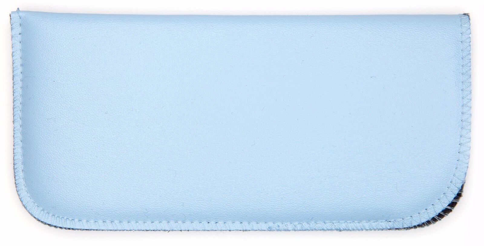 NEW Soft Eyeglasses Glasses Case Pouch Blue 160x80mm w/ Cleaning Cloth - $4.16