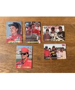 Lot of 5 Nascar Collector Cards Action Packed Hi-Pro Marketing 1993 - £22.82 GBP