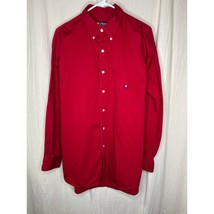 1990s Chaps Ralph Lauren Thick Granola Gorp Red Stripe Grandpa Old Money... - $28.00