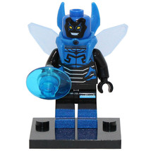Blue Beetle DC Comics Superhero Custom Printed Lego Compatible Minifigure Bricks - £2.39 GBP