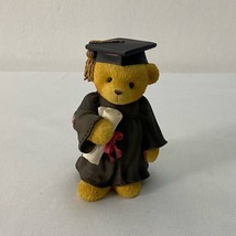 Cherished Teddies Graduation Figurine Always put your best paw forward 4... - $14.85