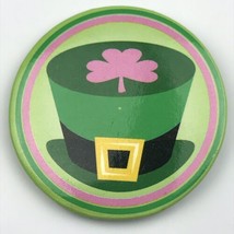 Leprechaun’s Hat Vintage Pinback Button Pin St. Patrick’s Day - $12.95