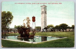 Monument Tower Fort Sam Houston San Antonio Texas TX UNP DB Postcard H15 - £3.07 GBP