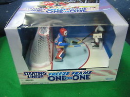 Starting Lineup Freeze Frame ONE on ONE-Richter &amp; Sakic.................... - £9.49 GBP
