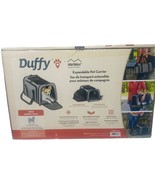 Midwest Duffy Expandable Pet Carrier Large Gray 19.2xx12.1x12.2&quot; New - £54.48 GBP