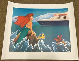 Don Williams Disney LE #304/1500 Disney Magic Cruise Ship ~ Ariel Little... - $2,998.08 MXN